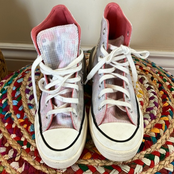 Converse High-Top Sneakers - Pink and Red - Picture 1 of 8